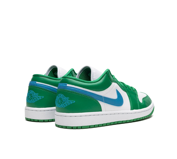 Tênis Nike Air Jordan 1 Low 'Lucky Green Aquatone' Verde