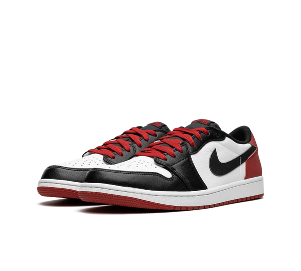 Tênis Nike Air Jordan 1 Low 'Black Toe' Vermelho
