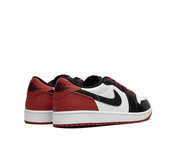 Tênis Nike Air Jordan 1 Low 'Black Toe' Vermelho