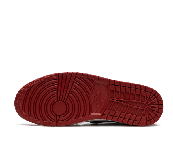 Tênis Nike Air Jordan 1 Low 'Black Toe' Vermelho