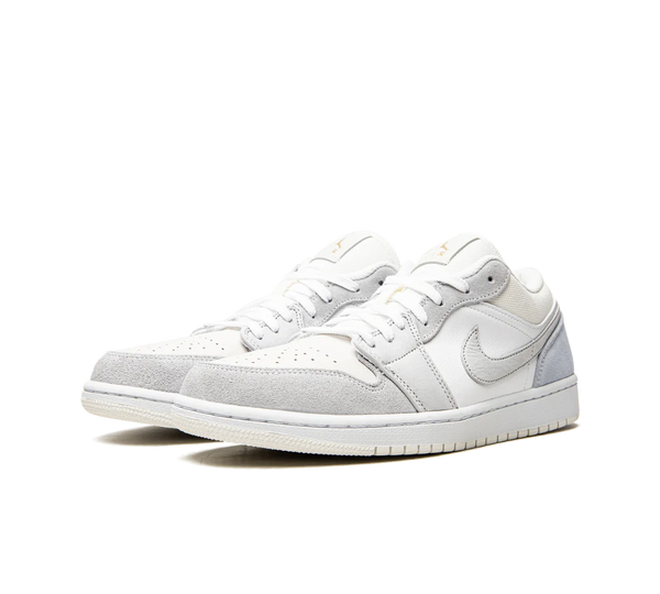 Tênis Nike Air Jordan 1 Low 'Paris' Cinza / Branco