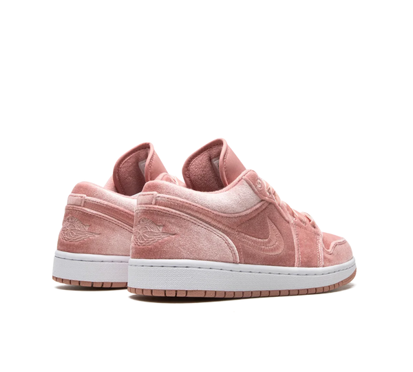 Tênis Nike Air Jordan 1 Low 'Pink Velvet' Rosa
