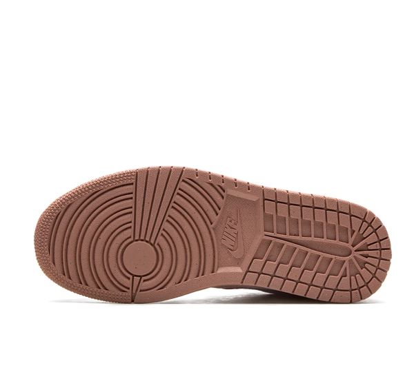 Tênis Nike Air Jordan 1 Low 'Pink Velvet' Rosa