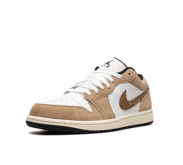 Tênis Nike Air Jordan 1 Low 'Brown Elephant' Marrom