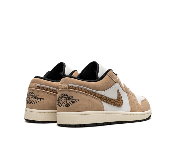Tênis Nike Air Jordan 1 Low 'Brown Elephant' Marrom