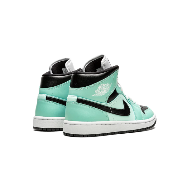Tênis Nike Air Jordan 1 Mid 'Aqua Blue Tint' Azul