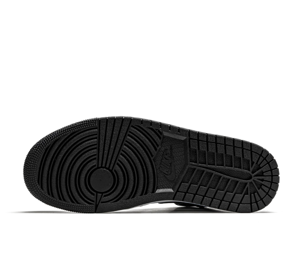 Tênis Nike Air Jordan 1 Mid 'Carbon Fiber' Preto / Branco