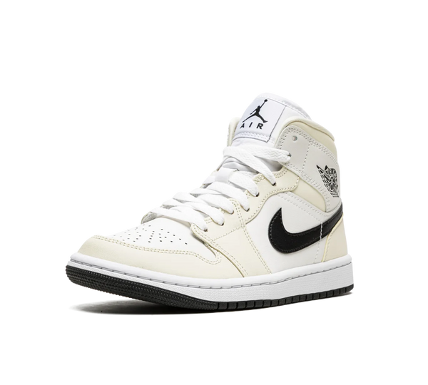 Tênis Nike Air Jordan 1 Mid 'Coconut Milk' Bege