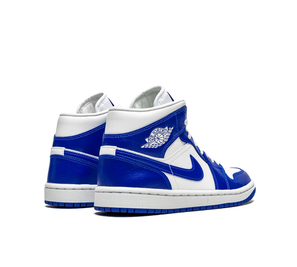 Tênis Nike Air Jordan 1 Mid 'Kentucky Blue' Azul