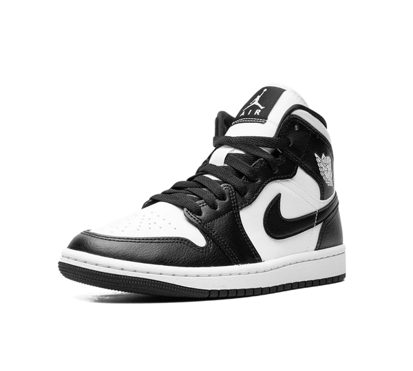 Tênis Nike Air Jordan 1 Mid 'Panda' Preto / Branco