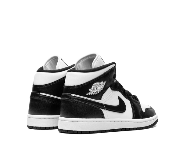Tênis Nike Air Jordan 1 Mid 'Panda' Preto / Branco