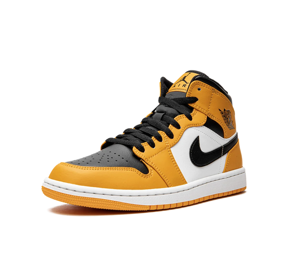 Tênis Nike Air Jordan 1 Mid 'Taxi' Amarelo