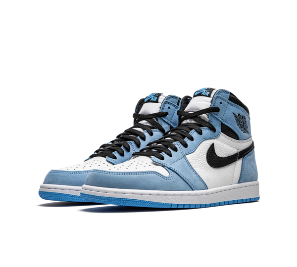 Tênis Nike Air Jordan 1 High 'University Blue' Azul