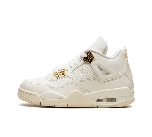 Tênis Nike Air Jordan 4 'Metallic Gold' Dourado
