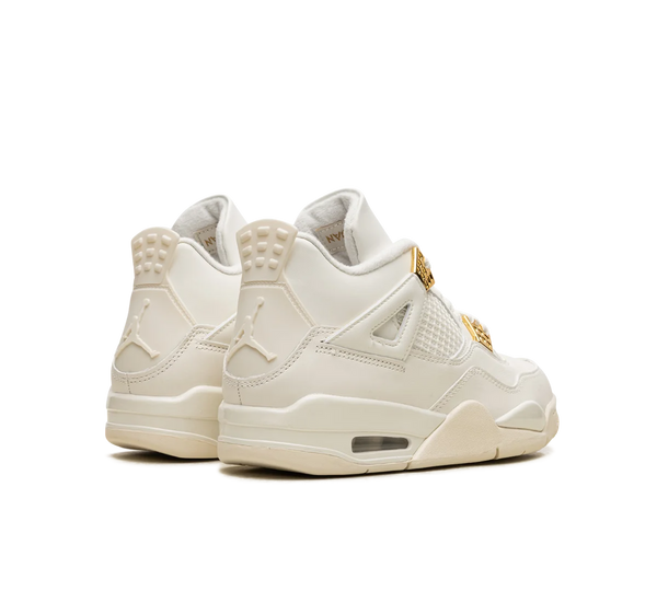 Tênis Nike Air Jordan 4 'Metallic Gold' Dourado