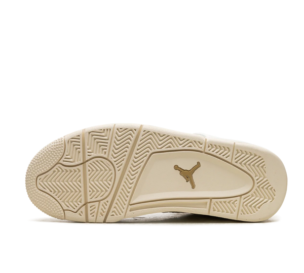 Tênis Nike Air Jordan 4 'Metallic Gold' Dourado