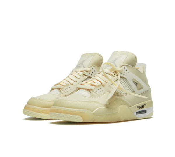 Tênis Nike Air Jordan 4 'Sail Off White' Bege