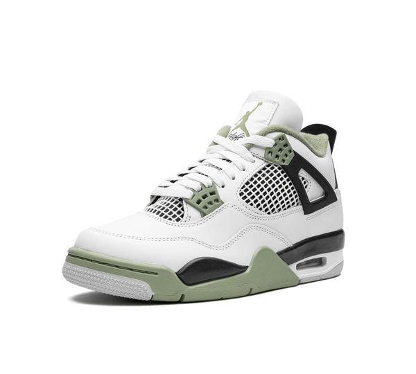 Tênis Nike Air Jordan 4 'Seafoam' Branco / Verde