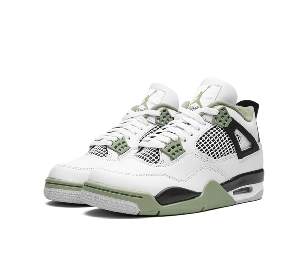 Tênis Nike Air Jordan 4 'Seafoam' Branco / Verde
