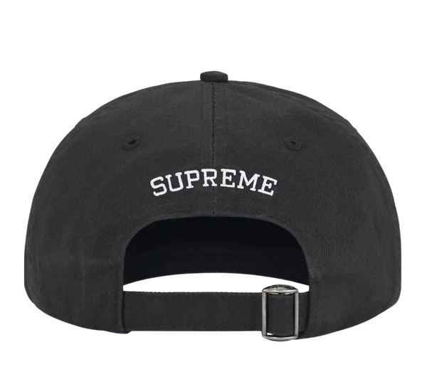 Boné Supreme Splatter 6-Panel 'Black'
