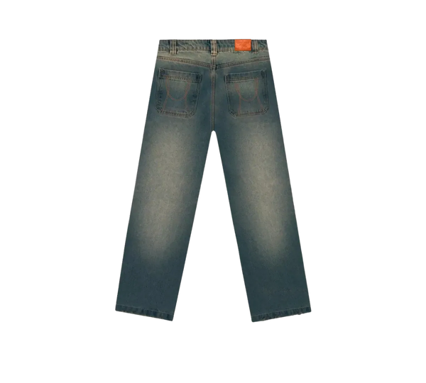 Calça Midas Touch 'Almost Dirt Jeans' Azul