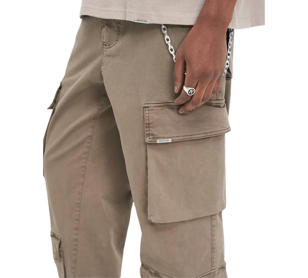 Calça Represent 'Baggy Cargo Dawn' Marrom