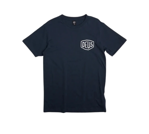 Camiseta Deus Ex Machina 'Cangu Adress Marinho' Azul