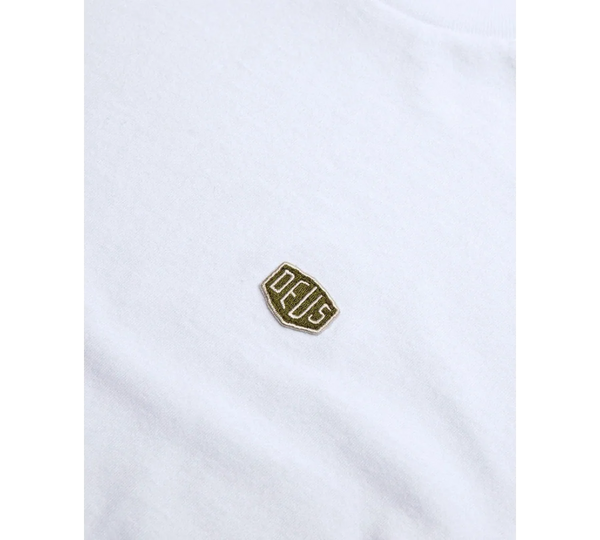 Camiseta Deus Ex Machina 'Shield Standard Classics Off White'