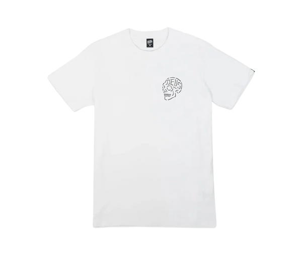 Camiseta Deus Ex Machina 'Venice Skull White' Branco