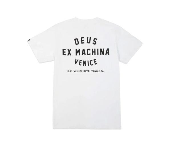 Camiseta Deus Ex Machina 'Venice Skull White' Branco
