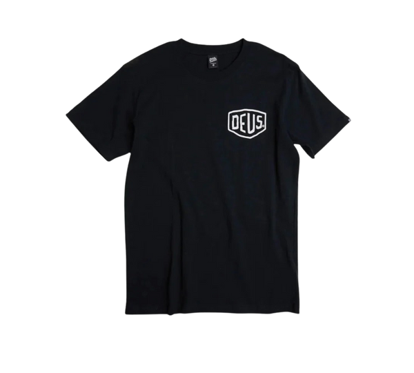 Camiseta Deus Ex Machina 'Address Camperdown Black' Preto