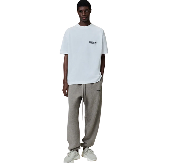 Camiseta Fear of God Essentials 'Classic Short Sleeve Bright White' Branco