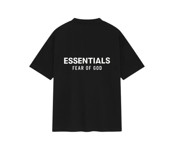 Camiseta Fear of God Essentials Classic Short Sleeve 'Jet Black' Preto