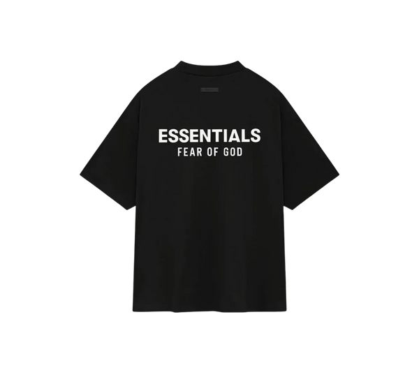 Camiseta Fear of God Essentials 'Oversized Jersey Crewneck Black' Preta