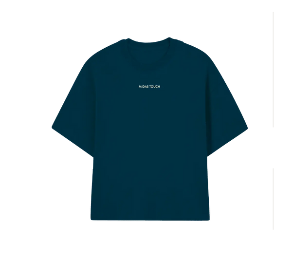 Camiseta Midas Touch 'Basic Boxy Blue' Azul