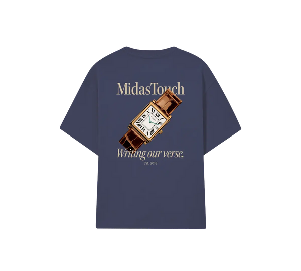 Camiseta Midas Touch 'Watch T-Shirt Azul Stone' Azul