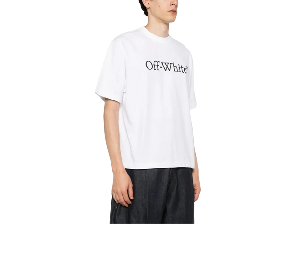 Camiseta Off-White 'Oversized Big Bookish Skate' Branco