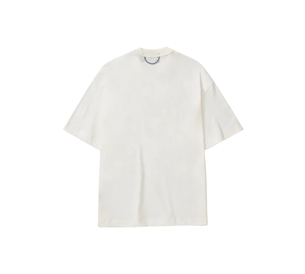 Camiseta Quadro Creations 'Partículas Boxy Off White' Branca