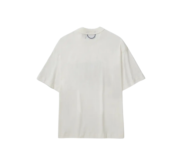 Camiseta Quadro Creations 'QC Notes Boxy Off White' Branca