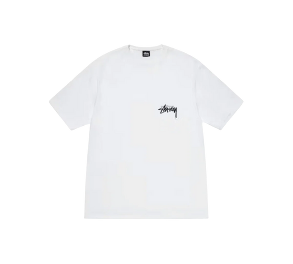 Camiseta Stussy 'Chain-Link Tee White' Branca