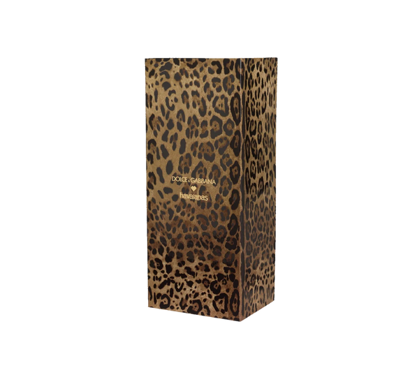 Chinelo Havaianas Dolce&Gabbana Faux Fur 'Rose Gold'