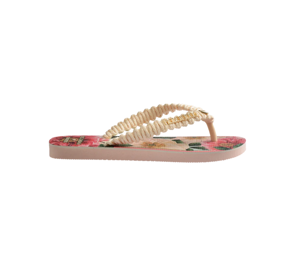 Chinelo Havaianas Dolce&Gabbana 'Florals' Rosa