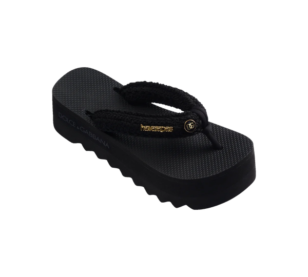 Chinelo Havaianas Dolce&Gabbana 'Top Chuncky' Preto