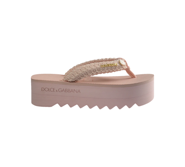 Chinelo Havaianas Dolce&Gabbana 'Top Chuncky' Rosa