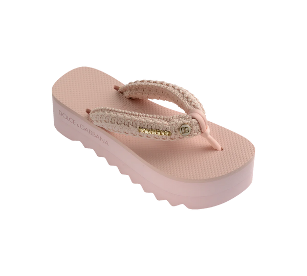 Chinelo Havaianas Dolce&Gabbana 'Top Chuncky' Rosa