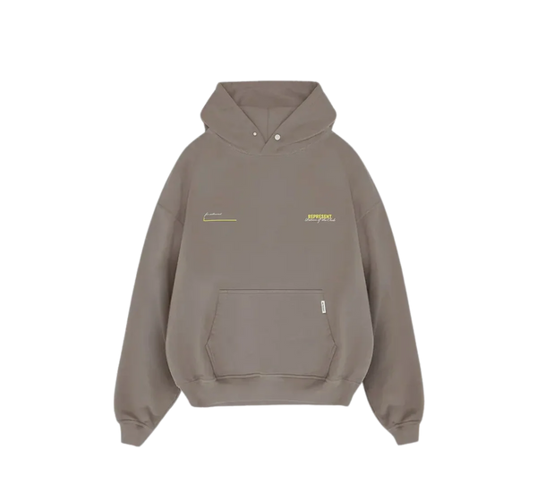 Moletom Represent 'Patron Of The Club Washed Olive' Marrom