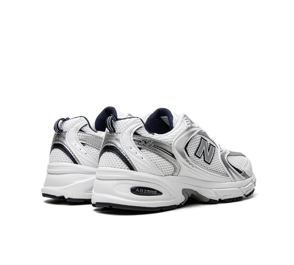 Tênis New Balance 530 'White Silver Natural Indigo' Prata / Azul