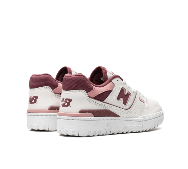 Tênis New Balance 550 'Washed Burgundy' Bordô
