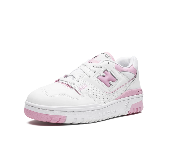 Tênis New Balance 550 'White Bubblegum Pink' Branco / Rosa