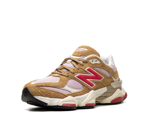 Tênis New Balance 9060 'Great Plains True Red' Bege/Marrom